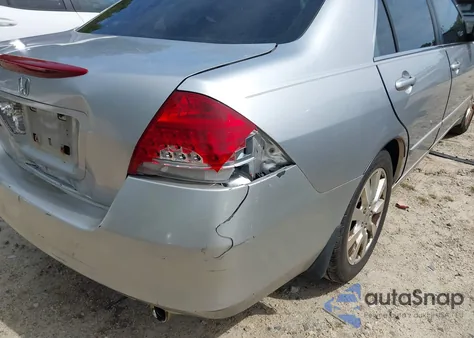 2007 Honda Accord 3.0 Ex из США, поврежденный, VIN 1HGCM66897A010503